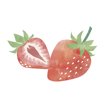 イチゴのイラスト