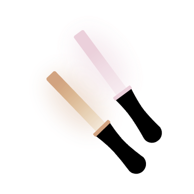 ペンライトのイラスト